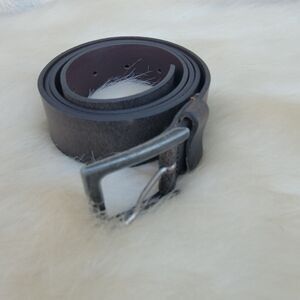 mens levis brown leather  belt sz 38